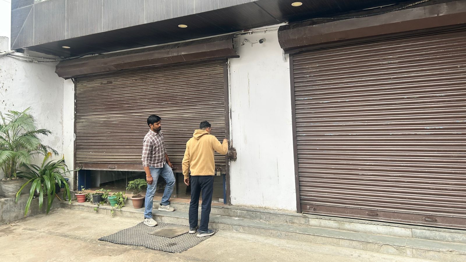 At the VSR office, hours after its chartered Learjet carrying Ajit Pawar crashed, AAIB officials round up employees for initial investigations