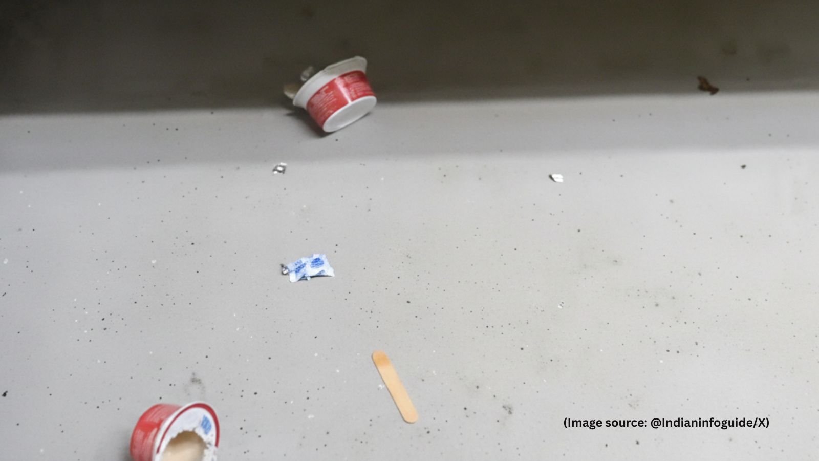 Vande Bharat Sleeper Train Littered Hours After Inauguration; 'Wait For Orange Gutkha Stamps' Comment Goes Viral