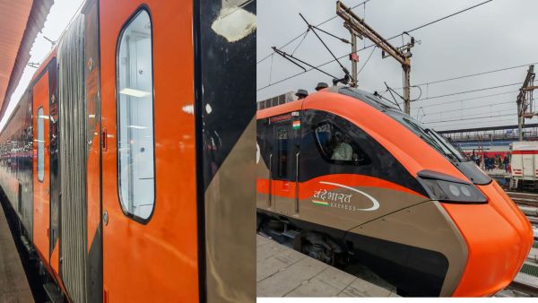 Aerodynamic exterior looks & Automatic exterior passenger doors