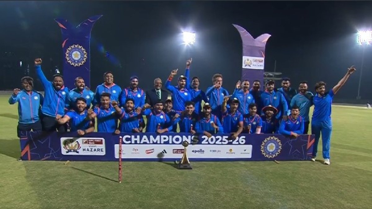 Vidarbha Vijay Hazare trophy winners