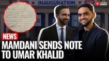 New York Mayor Zohran Mamdani Sends Handwritten Note To Jailed Activist Umar Khalid