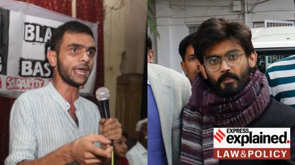 Umar Khalid and Sharjeel Imam