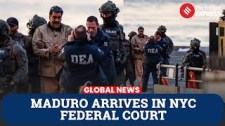 Nicolás Maduro Arrives in Manhattan to Face U.S. Federal Drug Charges