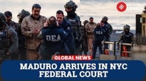 Nicolás Maduro Arrives in Manhattan to Face U.S. Federal Drug Charges