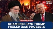 Iran’s Khamenei Accuses Trump of Fueling Deadly Unrest