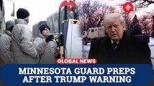 US Releases Minnesota National Guard Footage After Trump’s Insurrection Warning