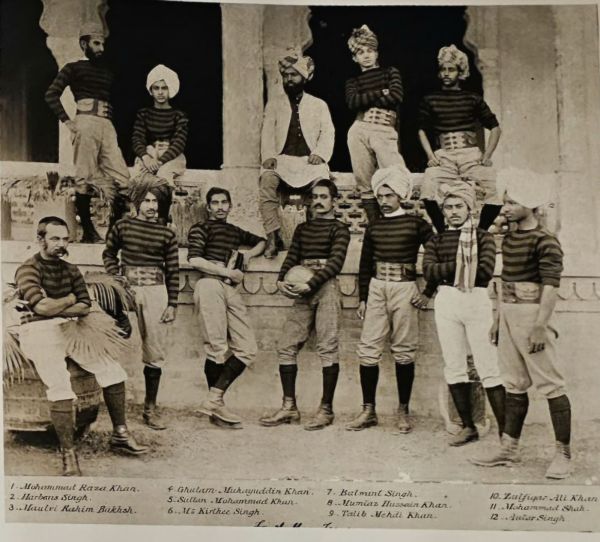 Alumni of Aitchison College in 1890 photograph (Special arrangement)