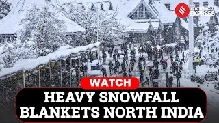 Snowstorm Returns: North India Finally Breaks Driest January in Years | Snowfall In India