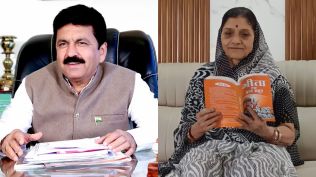 PCMC candidates Yogesh Behl (left) and Usha Dhore. (File Photo)