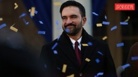 New York Mayor Zohran Mamdani at his inauguration ceremony