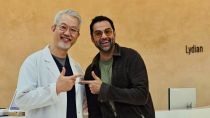 Abhay Deol (right) talked about meeting Dr Abraham An, one of Korea’s leading experts in regenerative medicine and aesthetic surgery. (Credit: abhaydeol)