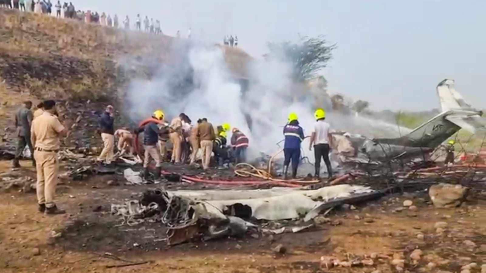 Another Learjet 45 of VSR Aviation had crash landed in Mumbai in 2023