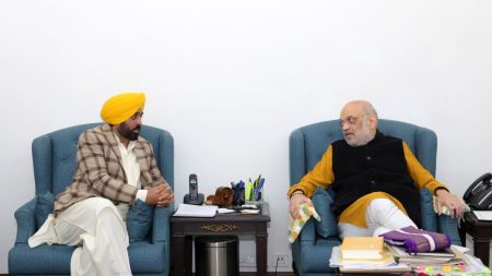 Man also raised the issue of barbed wire on the Indian side of the International Border (IB) with Pakistan.