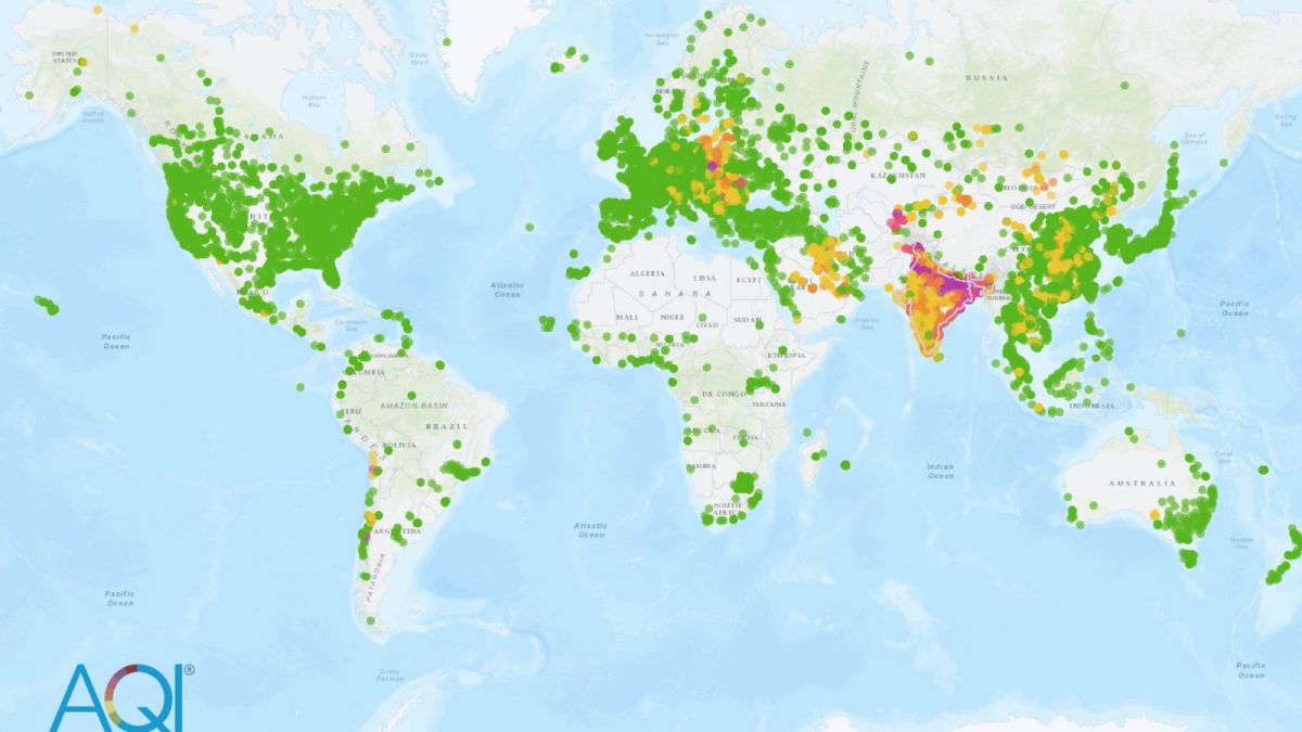 29 Air Quality World Map Online Map Around The World