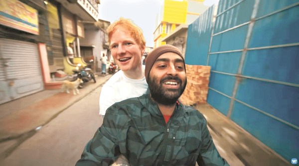 Arijit Singh with Ed Sheeran