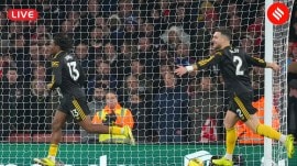 Arsenal vs Manchester United, Premier League LIVE: Man United were given a 2-1 lead by Patrick Dorgu. (Photo: AP)