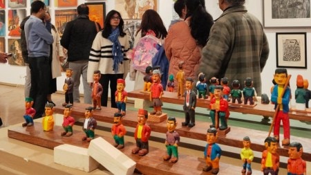 Collage International Art Carnival at Lalit Kala Akademi