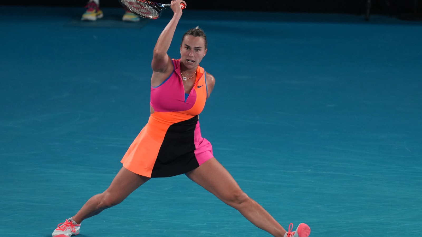 ‘Job not done yet’: Aryna Sabalenka reacts to reaching her 4th Australian Open final after beating Elina Svitolina in the semis