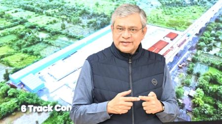 On Thursday, Railway Minister Ashwini Vaishnaw said that India’s first bullet train will be ready by August 15, 2027. (Image: Ministry of Railways)