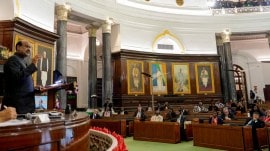 Lok Sabha Speaker Om Birla, Om Birla, Democratic institutions, Om Birla Democratic institutions, Conference of Speakers and Presiding Officers of the Commonwealth, Indian express news, current affairs