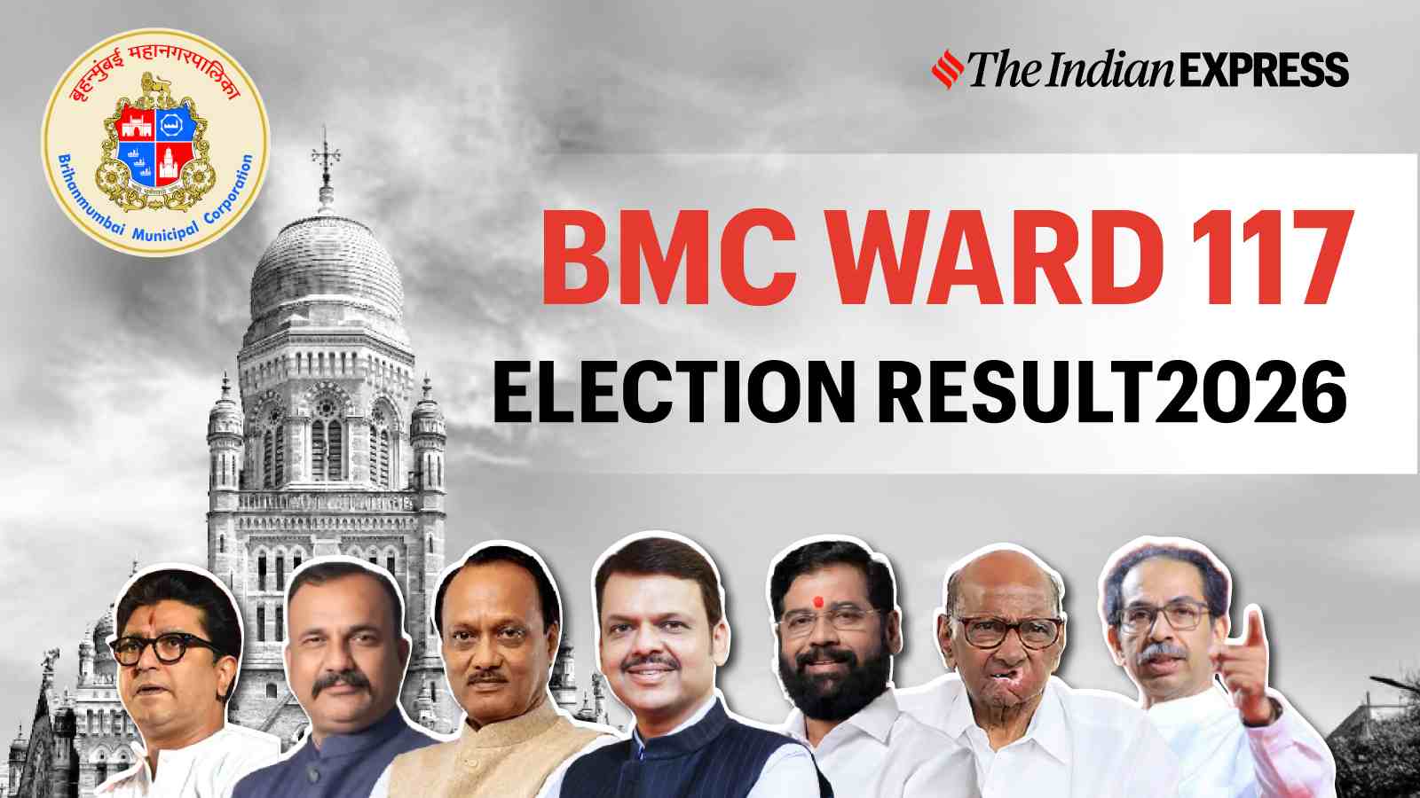 BMC Ward 117 Election Result 2026: Winner, Votes, Margin & Counting Update