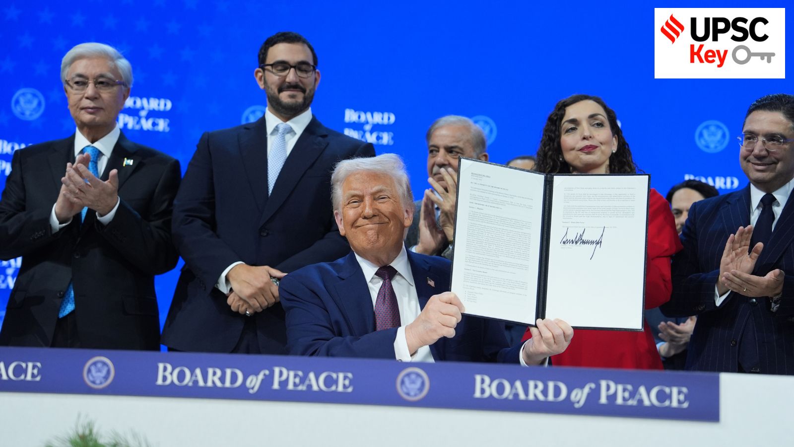 UPSC Key: Trump unveils Board of Peace, Draft NEP 2026 and Parakram Diwas