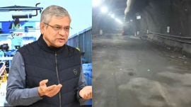 In Maharashtra, Mountain tunnel no. 1 (MT-1), which is 820 metres long, has achieved 15 percent physical progress.