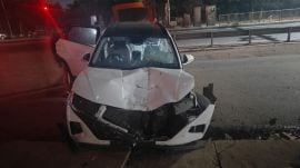 Following the impact, Tribhuvan was thrown off the bike and dragged along by the car for a few metres, police said.