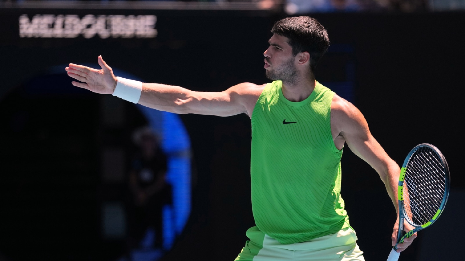 ‘Data is not steroids’: Why Carlos Alcaraz was forced to strip off fitness tracker device at Australian Open 2026