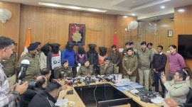 Accused in Police Custody at Police Headquarters, Sector 9, Chandigarh