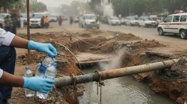 More than 100 cases of suspected typhoid have been detected in the state capital. (Image generated using Google Gemini)