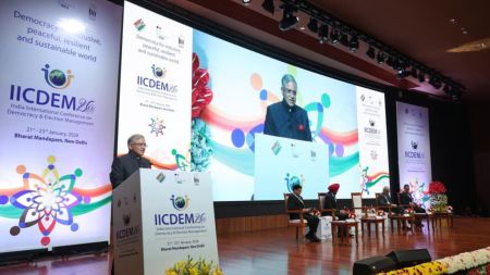 democracy conference delhi