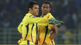 Dwayne Bravo recalled an interesting conversation with MS Dhoni in IPL 2018 that made him go 'wow' on the field. (Sportzpics)
