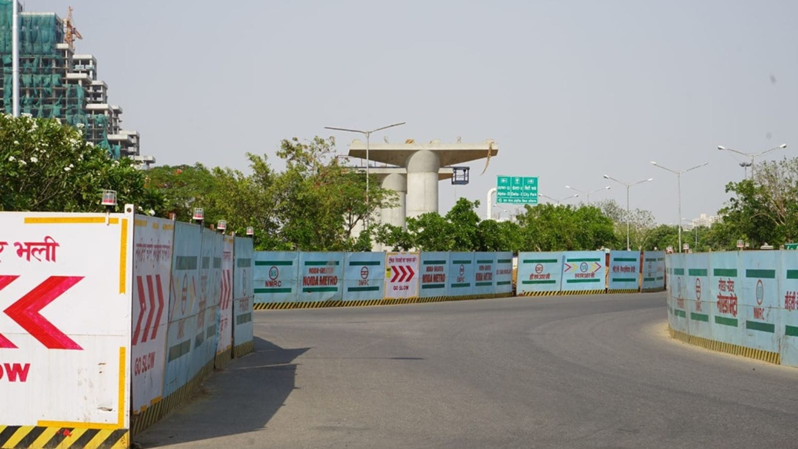 Delhi Metro Phase 4: DMRC barricades 20 km of construction sites – here’s why
