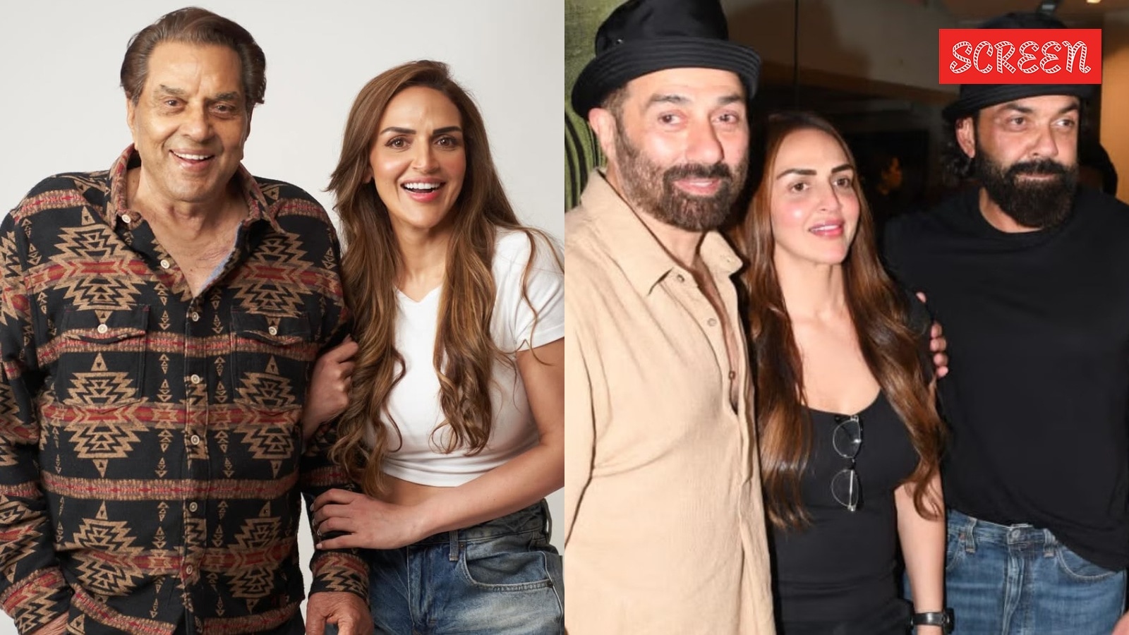 Bobby Deol reacts to Esha Deol’s New Year’s Eve post as she misses father Dharmendra: ‘Love you papa’