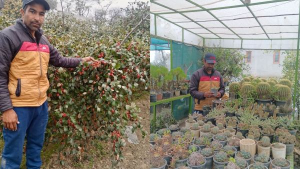 Farmer Asif Ali aka Raju. (Express Photo)