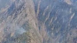 The fire was reported in the forest situated between the Lakshman Ganga and Alaknanda rivers near the UNESCO World Heritage site.