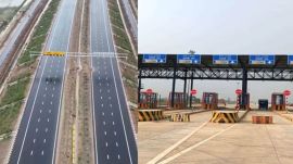 FASTag toll trials have been successfully completed on Ganga Expressway. (Image: UPEIDA)