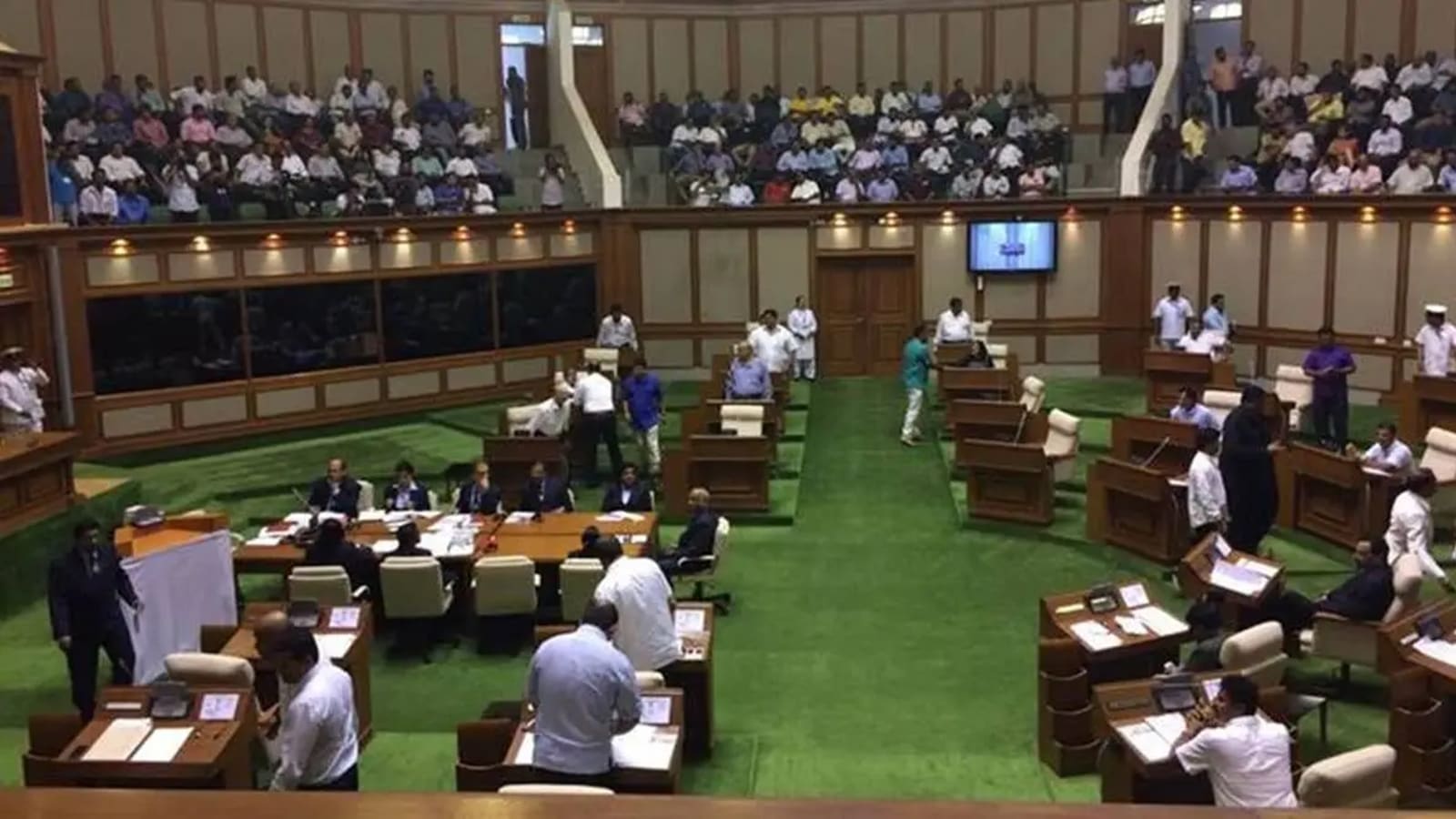 Vande Mataram discussion unravels into ruckus in Goa Assembly