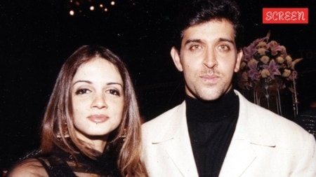 Hrithik Roshan with ex-wife Sussanne Khan