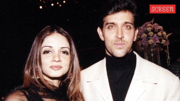Hrithik Roshan with ex-wife Sussanne Khan