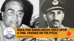 Former BCCI chief NKP Salve (left) and his Pakistan counterpart, retired Air Chief Marshal Nur Khan, presented a united front when it came to cricket. Express archives, (Wikipedia)