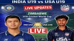 IND vs USA U19 World Cup Live India USA