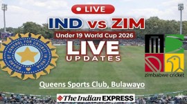 India vs Zimbabwe, Under 19 World Cup Super 6 Live Updates: India were off to a flying start thanks to Vaibhav Sooryavanshi