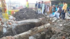 Indore water Congress BJP RSS