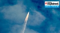 ISRO's PSLV-C62 carrying the EOS-N1 lifts off from the Satish Dhawan Space Centre in Sriharikota, Andhra Pradesh, Monday, Jan. 12, 2026.