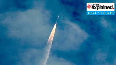 ISRO's PSLV-C62 carrying the EOS-N1 lifts off from the Satish Dhawan Space Centre in Sriharikota, Andhra Pradesh, Monday, Jan. 12, 2026.