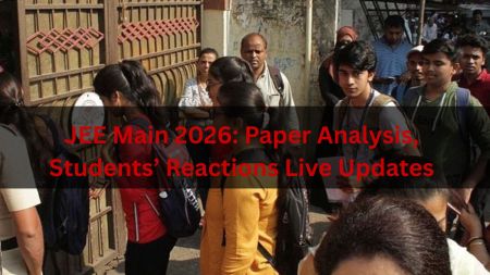 JEE Main 2026 Live updates (Express Photo by Deepak Joshi/ representative image)