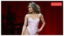 Jennifer Lopez hits back at her outfit critics during her Las Vegas residency concert.