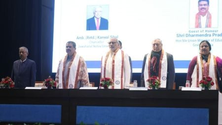 JNU graduates carry societal responsibility along with academic success: Pradhan